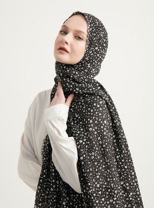 Black - Shawl - ŞALESS