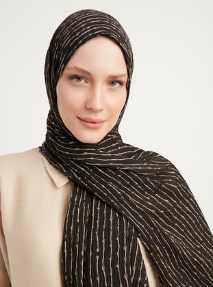 Black - Shawl - ŞALESS