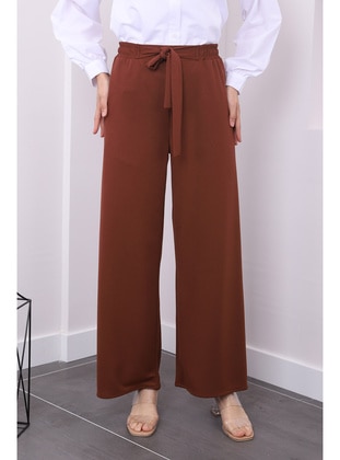 Brown - Pants - İmaj Butik