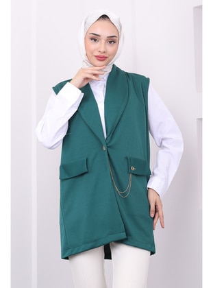 Emerald - Unlined - Vest - İmaj Butik
