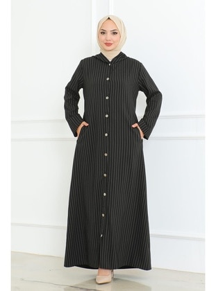 Black - Modest Dress - Misskayle