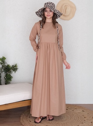 Caramel - Modest Dress - Ceylan Otantik