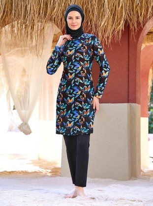 Black - Burkini - Rozamay