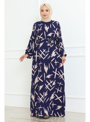 Indigo - Modest Dress - Misskayle