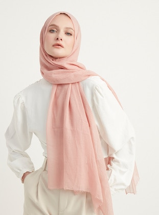 Powder Pink - Shawl - ŞALESS