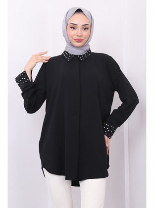 Black - Blouses - İmaj Butik