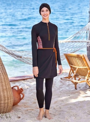 Black - Burkini - Adasea