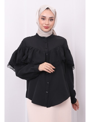 Black - Blouses - İmaj Butik