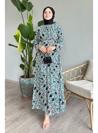 Mint Green - Modest Dress