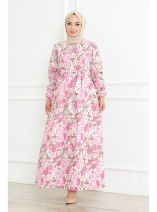 Powder Pink - Modest Dress - Bestenur