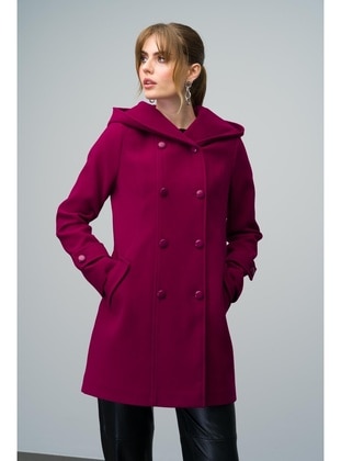 Fuchsia - Coat - Olcay