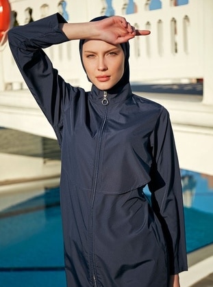 Dark Navy Blue - Burkini - Remsa Mayo