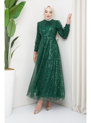 Emerald - Modest Evening Dress - Hakimoda