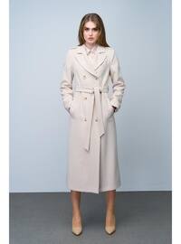 Beige - Coat