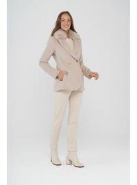 Beige - Coat