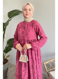 Fuchsia - Modest Dress