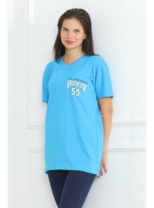 Blue - T-Shirt - Bestenur