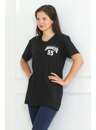 Black - T-Shirt - Bestenur