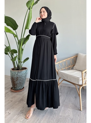 Black - Abaya - InStyle