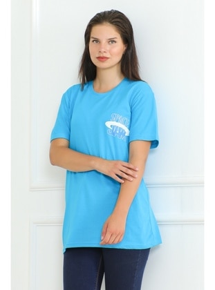 Blue - T-Shirt - Bestenur