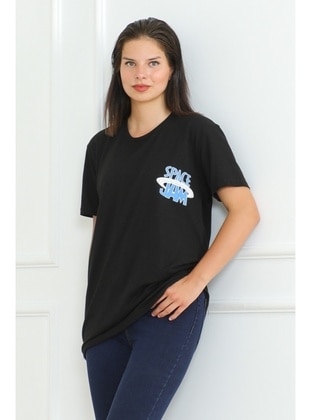 Black - T-Shirt - Bestenur