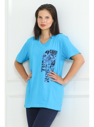 Blue - T-Shirt - Bestenur