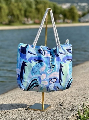 Turquoise - Satchel - Beach Bags - Marina