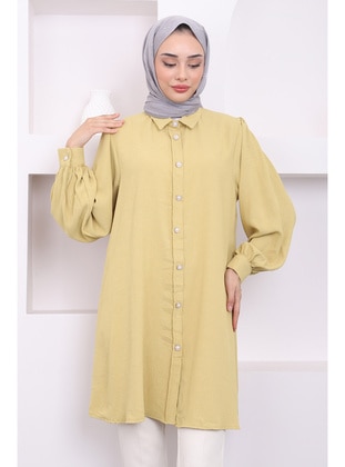 Olive Green - Tunic - İmaj Butik