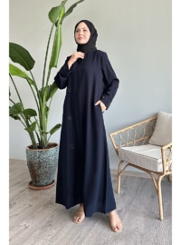 Navy Blue - Abaya