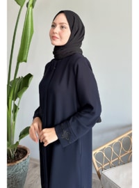 Navy Blue - Abaya