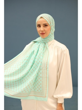 Multi Color - Shawl - Silk Home