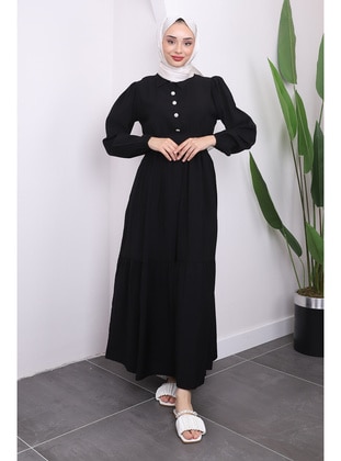 Black - Modest Dress - İmaj Butik