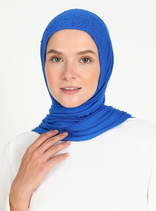 Saxe Blue - Instant Scarf - Ecardin