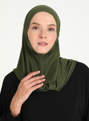 Khaki - Instant Scarf - Ecardin