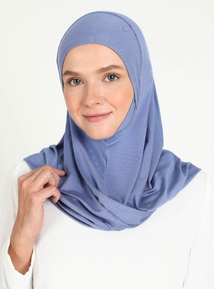 Denim Blue - Instant Scarf - Ecardin