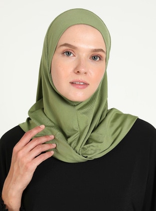 Green - Instant Scarf - Ecardin