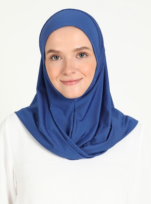 Denim Blue - Instant Scarf - Ecardin