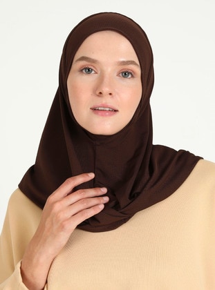 Light Coffe Brown - Instant Scarf - Ecardin