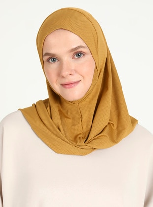 Mustard - Instant Scarf - Ecardin