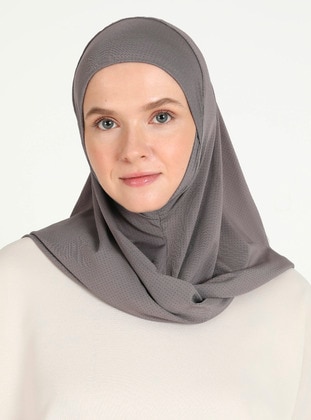 Dark Gray - Instant Scarf - Ecardin