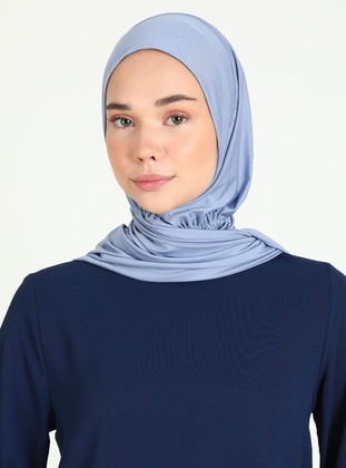 Denim Blue - Instant Scarf - Ecardin