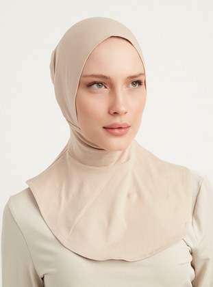 Beige - Lace up - Bonnet - ŞALESS