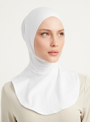 White - Lace up - Bonnet - ŞALESS