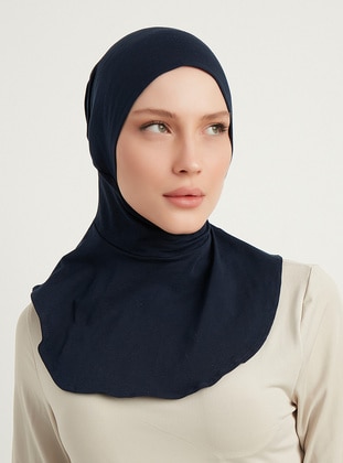 Lace up - Navy Blue - Bonnet - ŞALESS