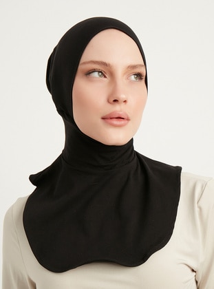 Black - Lace up - Bonnet - ŞALESS