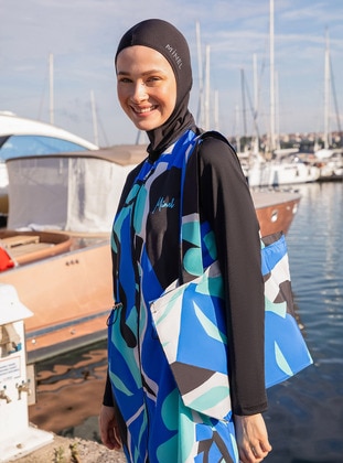 Blue - Burkini - Minel Mayo