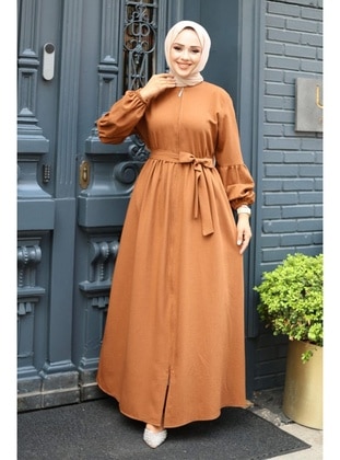 Brown - Abaya - Misskayle