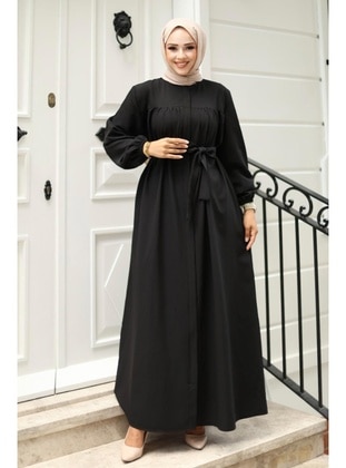 Black - Abaya - Misskayle