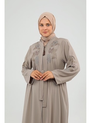 Beige - Abaya - Jamila