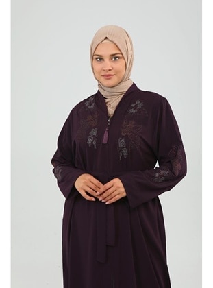 Red - Abaya - Jamila